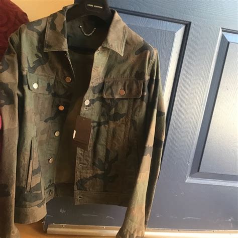 louis vuitton supreme jeans jacket|louis vuitton supreme camo jacket.